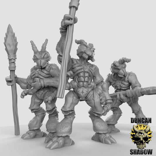 Bug Folk Miniature - Set of 3 - 28mm