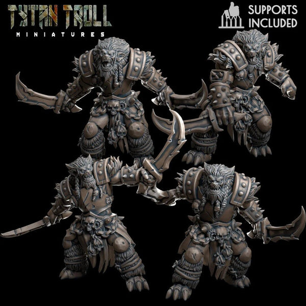 BugBear Bundle Miniature | Set of 4 - Tabletop RPG & D&D miniature. Perfect for wargaming & collectors