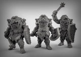 BugBear Miniature | Set of 3 - Tabletop RPG & D&D miniature. Perfect for wargaming & collectors