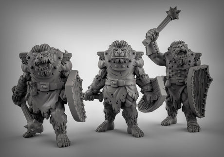BugBear Miniature | Set of 3 - Tabletop RPG & D&D miniature. Perfect for wargaming & collectors