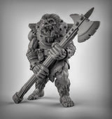 BugBear Spearmen Miniature | C - Tabletop RPG & D&D miniature. Perfect for wargaming & collectors