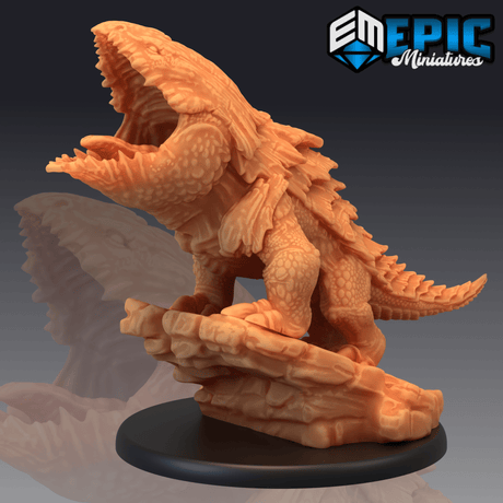 Bulette Monster Miniature | B - Tabletop RPG & D&D miniature. Perfect for wargaming & collectors