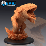 Bulette Monster Miniature | C - Tabletop RPG & D&D miniature. Perfect for wargaming & collectors