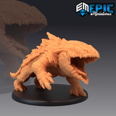 Bulette Monster Miniature | D - Tabletop RPG & D&D miniature. Perfect for wargaming & collectors