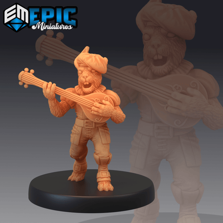 Bunny Tribe Miniature | C - Tabletop RPG & D&D miniature. Perfect for wargaming & collectors