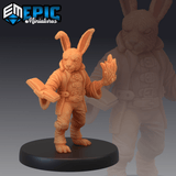 Bunny Tribe Miniature | H - Tabletop RPG & D&D miniature. Perfect for wargaming & collectors