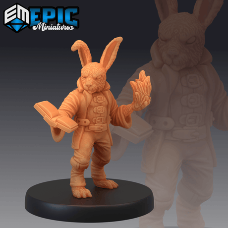 Bunny Tribe Miniature | H - Tabletop RPG & D&D miniature. Perfect for wargaming & collectors
