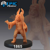 BunnyFolk Miniature | E - Tabletop RPG & D&D miniature. Perfect for wargaming & collectors