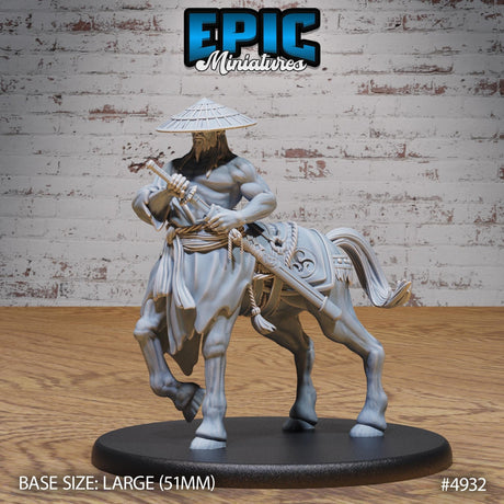 Bushi Centaur Miniature | 4932 - Tabletop RPG & D&D miniature. Perfect for wargaming & collectors