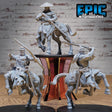 Bushi Centaur Miniature | Full Set All Models - Tabletop RPG & D&D miniature. Perfect for wargaming & collectors