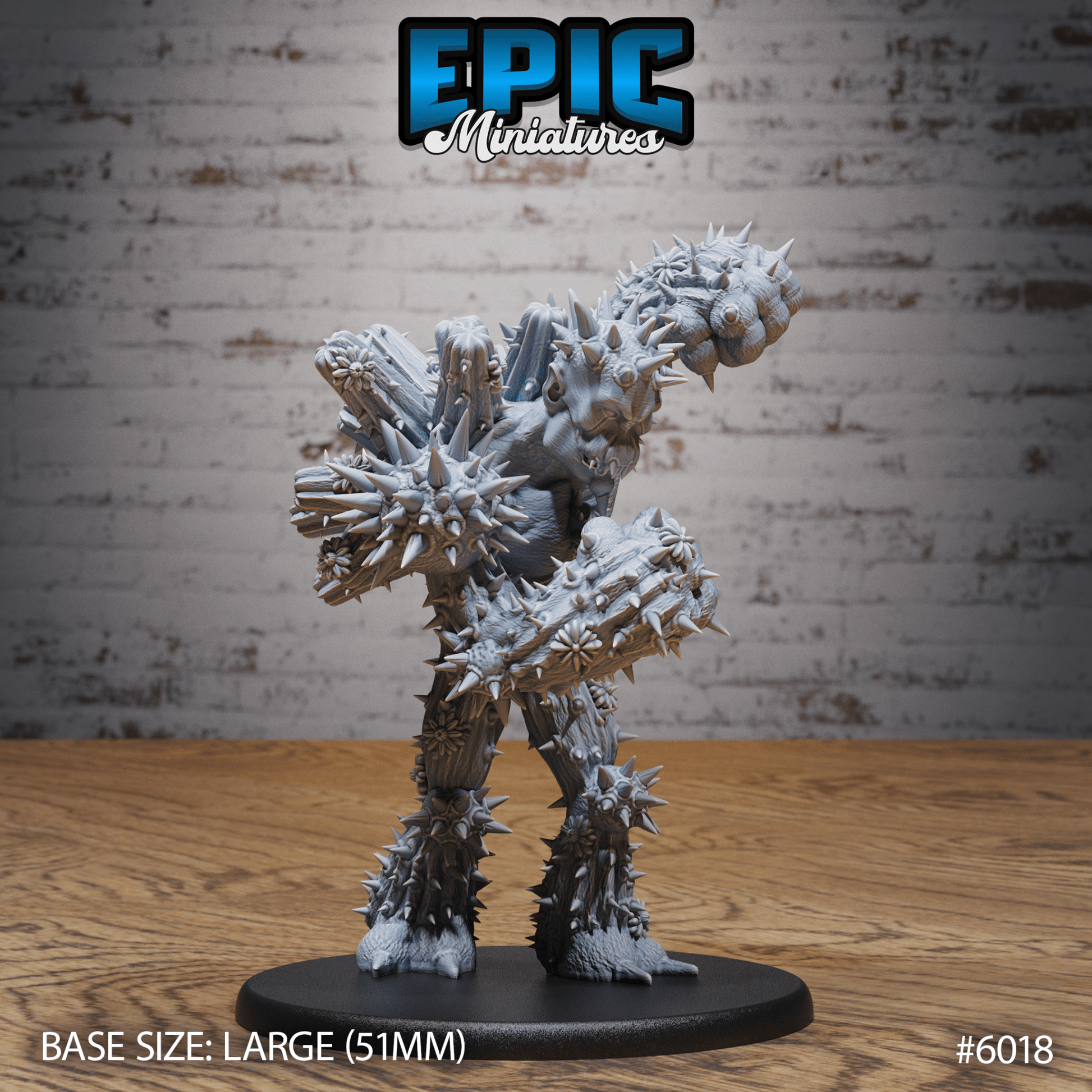 Cactus golem Miniature - 6018 - 32mm