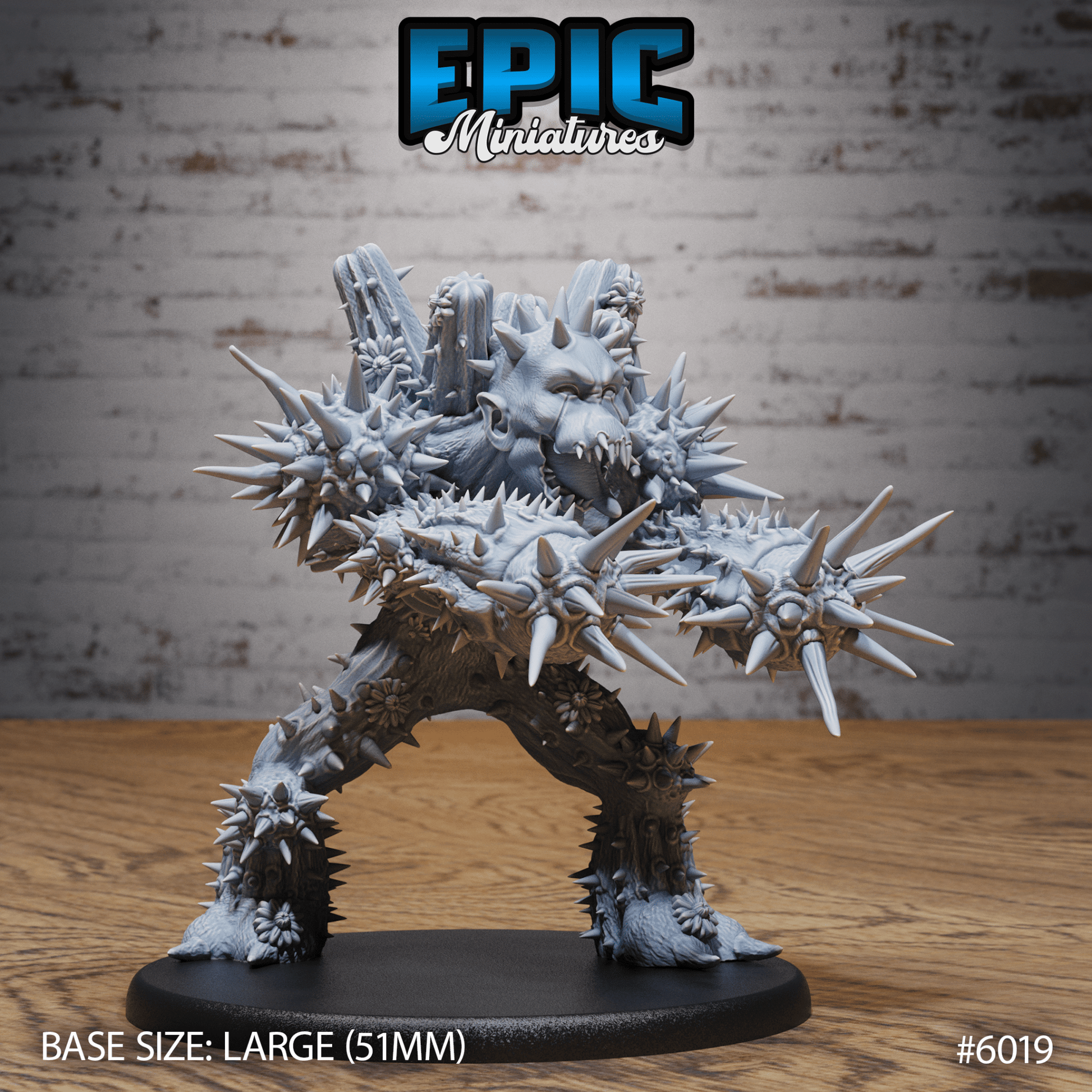 Cactus golem Miniature - 6019 - 32mm