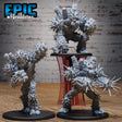 Cactus golem Miniature | Set of 3 - Tabletop RPG & D&D miniature. Perfect for wargaming & collectors