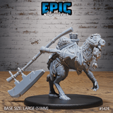 Camel Folk Warrior Miniature | C - Tabletop RPG & D&D miniature. Perfect for wargaming & collectors