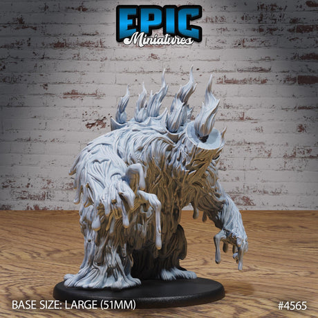 Candle Wax Golem Miniature | 4565 - Tabletop RPG & D&D miniature. Perfect for wargaming & collectors