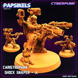 Caristrophan Shock Snaper Miniature | Snaper A - Tabletop RPG & D&D miniature. Perfect for wargaming & collectors