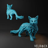 Cat Familiar Miniature | C - Tabletop RPG & D&D miniature. Perfect for wargaming & collectors