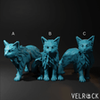 Cat Familiar Miniature | Set of 3 - Tabletop RPG & D&D miniature. Perfect for wargaming & collectors