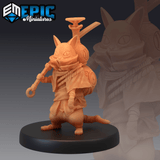 Cat Neko Miniature | A - Tabletop RPG & D&D miniature. Perfect for wargaming & collectors