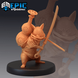 Cat Neko Miniature | B - Tabletop RPG & D&D miniature. Perfect for wargaming & collectors
