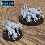 Cat Swarm Miniature | Full Set All Models - Tabletop RPG & D&D miniature. Perfect for wargaming & collectors