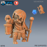 CatFolk Fighter Miniature | B - Tabletop RPG & D&D miniature. Perfect for wargaming & collectors