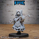 Catfolk Warlock Miniature | A - Tabletop RPG & D&D miniature. Perfect for wargaming & collectors