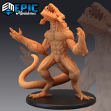 Cave Beast Miniature | C - Tabletop RPG & D&D miniature. Perfect for wargaming & collectors