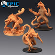 Cave Beast Miniature | Set of 3 - Tabletop RPG & D&D miniature. Perfect for wargaming & collectors
