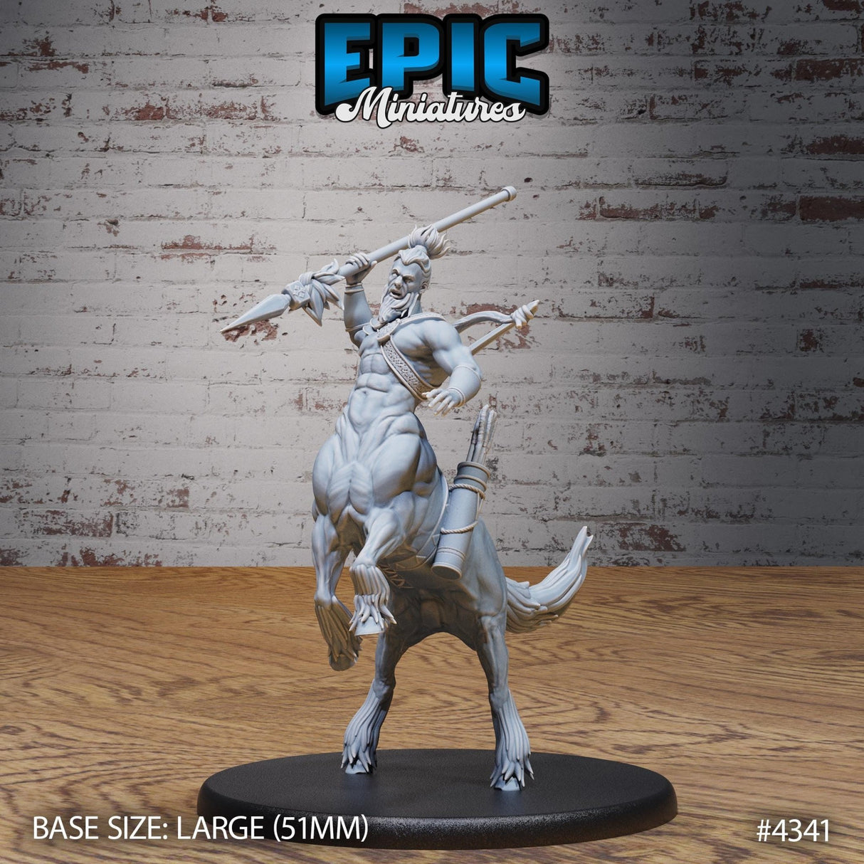 Centaur Miniature | 4341 - Tabletop RPG & D&D miniature. Perfect for wargaming & collectors
