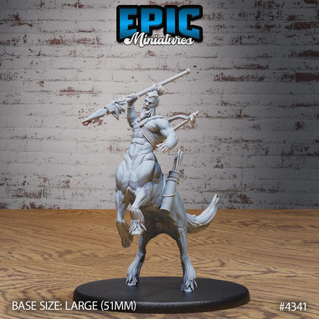 Centaur Miniature | 4341 - Tabletop RPG & D&D miniature. Perfect for wargaming & collectors