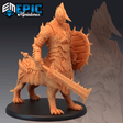 Centauroid Monster Miniature | A - Tabletop RPG & D&D miniature. Perfect for wargaming & collectors