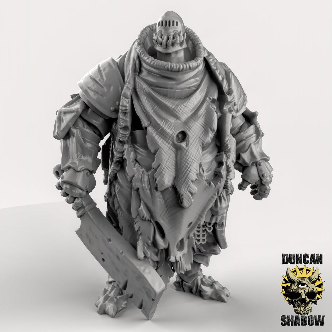 Chaos Brutes Miniature | B - Tabletop RPG & D&D miniature. Perfect for wargaming & collectors