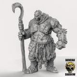 Chaos Ogre, Scarred Ones Miniature | Set of 3 - Tabletop RPG & D&D miniature. Perfect for wargaming & collectors