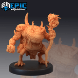 Chaos Toad Miniature | A - Tabletop RPG & D&D miniature. Perfect for wargaming & collectors