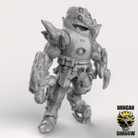 Chaos Warrior Miniature | D - Tabletop RPG & D&D miniature. Perfect for wargaming & collectors