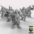 Chaos Warrior Miniature | Set of 5 - Tabletop RPG & D&D miniature. Perfect for wargaming & collectors