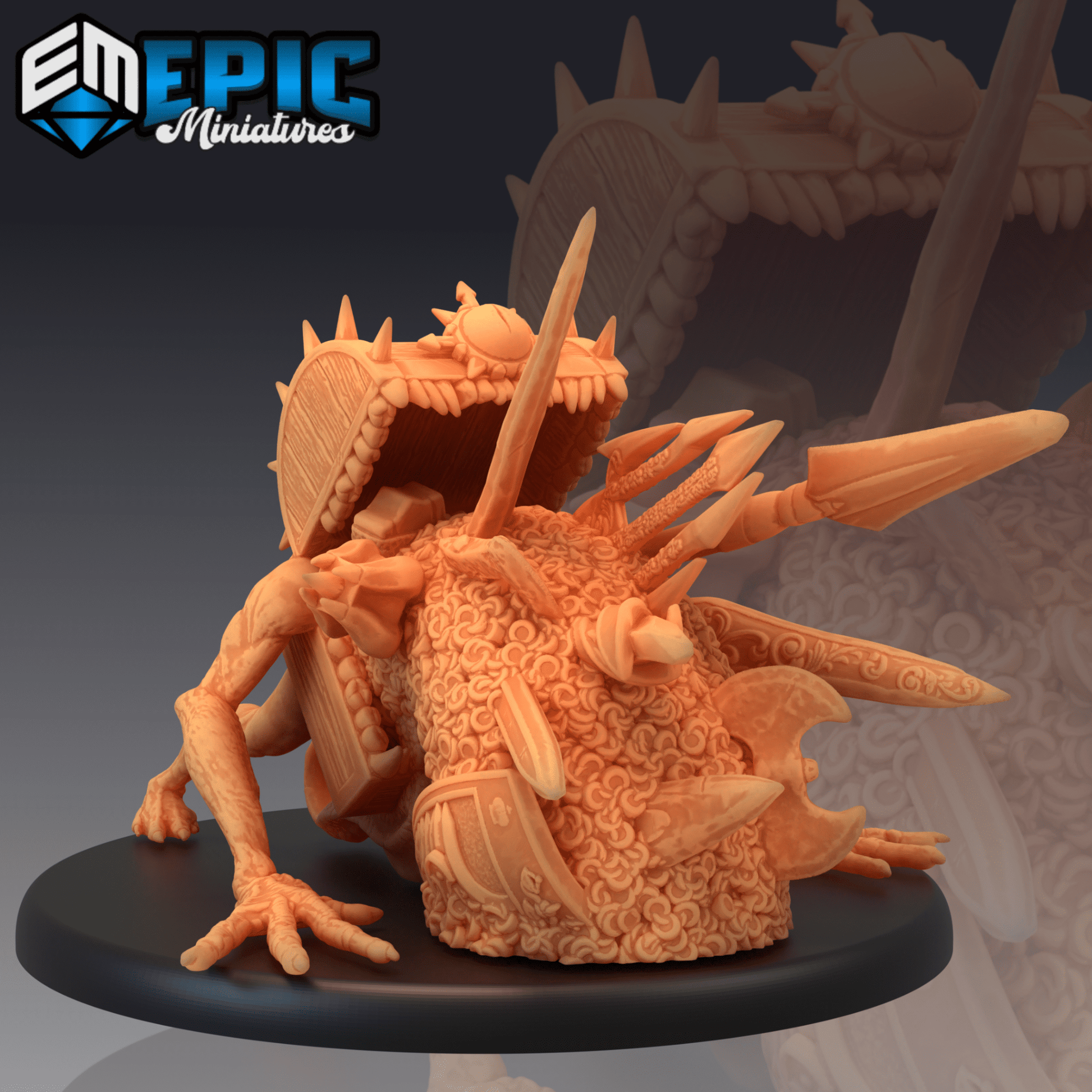 Chest Mimic Miniature - B - 28mm