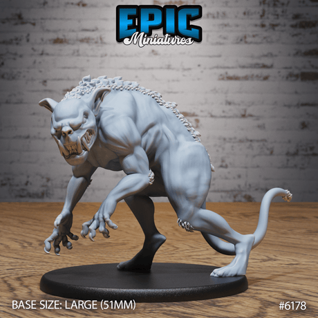 Chubacabra Miniature | 6178 - Tabletop RPG & D&D miniature. Perfect for wargaming & collectors