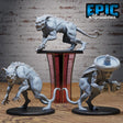 Chubacabra Miniature | Set of 3 - Tabletop RPG & D&D miniature. Perfect for wargaming & collectors