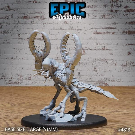 Chuul Miniature | 4813 - Tabletop RPG & D&D miniature. Perfect for wargaming & collectors