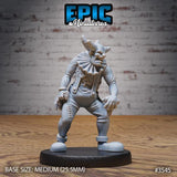 Circus Clowns Miniature | 3545 - Tabletop RPG & D&D miniature. Perfect for wargaming & collectors