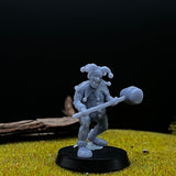Circus Clowns Miniature | Full Set All Models - Tabletop RPG & D&D miniature. Perfect for wargaming & collectors