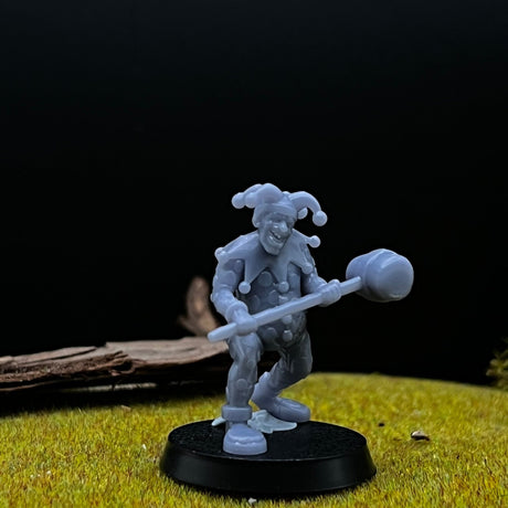 Circus Clowns Miniature | Full Set All Models - Tabletop RPG & D&D miniature. Perfect for wargaming & collectors