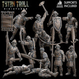 City Guards Bundle Deal Miniature | Full Set All Models - Tabletop RPG & D&D miniature. Perfect for wargaming & collectors