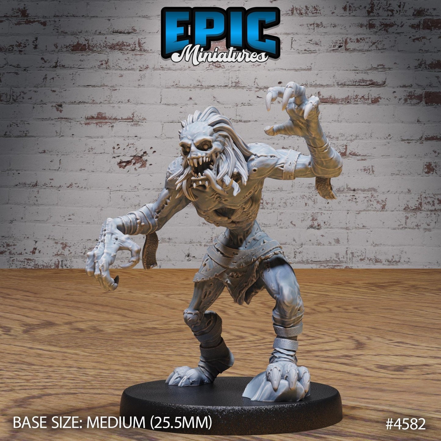Classic Ghoul Miniature - 4582 - 32mm