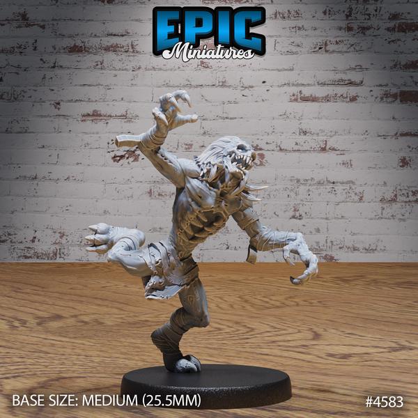 Classic Ghoul Miniature | 4583 - Tabletop RPG & D&D miniature. Perfect for wargaming & collectors