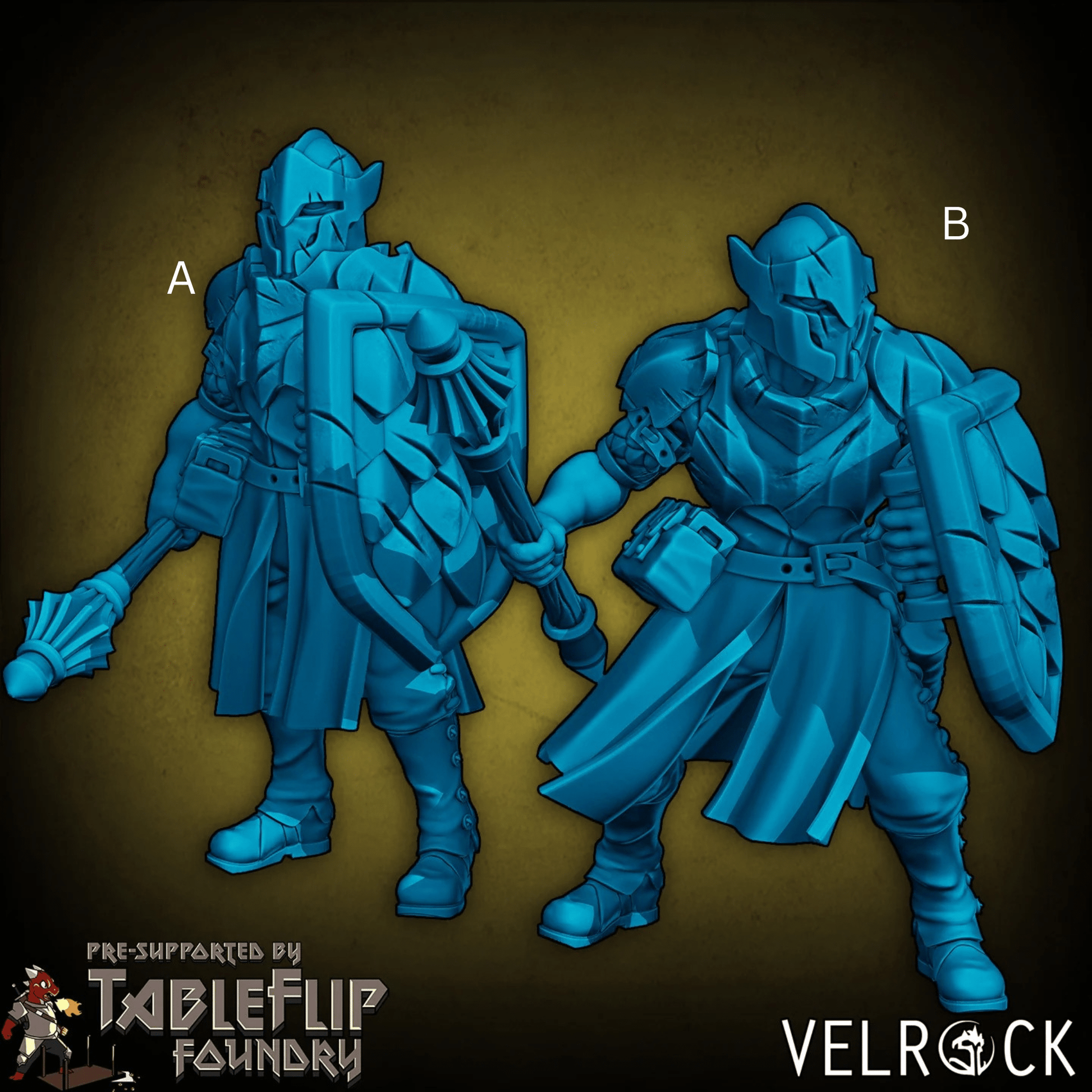 Cleric Miniature - Set of 2 - 32mm