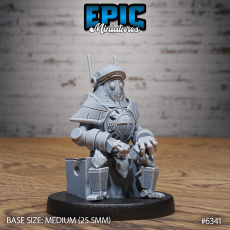 Clockwork Tinkerer Miniature | B - Tabletop RPG & D&D miniature. Perfect for wargaming & collectors