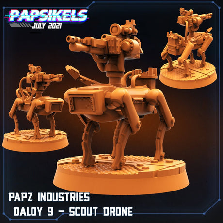 Colonial Marine Fireteam Miniature | F - Tabletop RPG & D&D miniature. Perfect for wargaming & collectors
